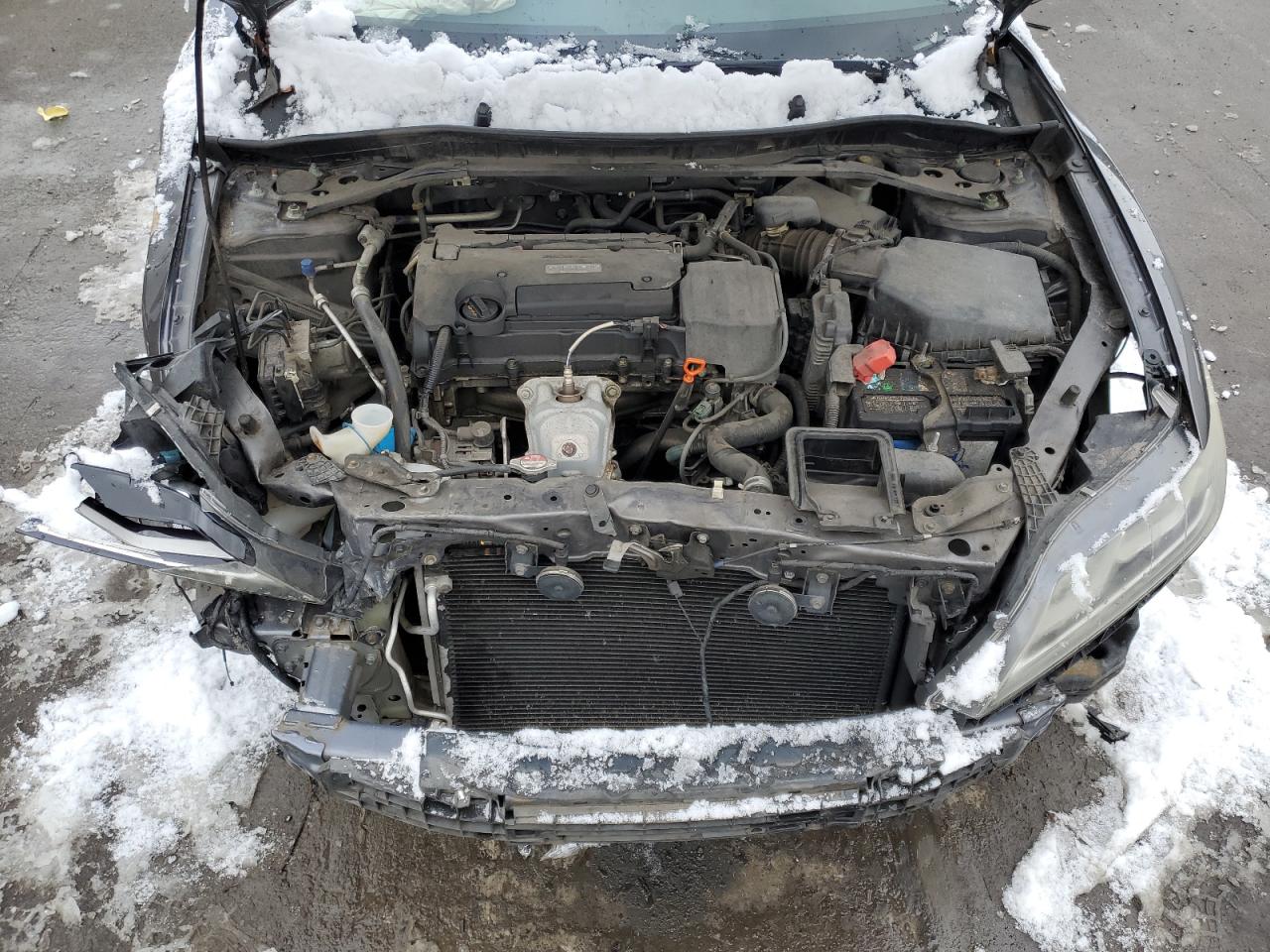 2017 Honda Accord VIN 1HGCT1B80HA004845 Copart auction photo, front end / side damage thumbnail 12