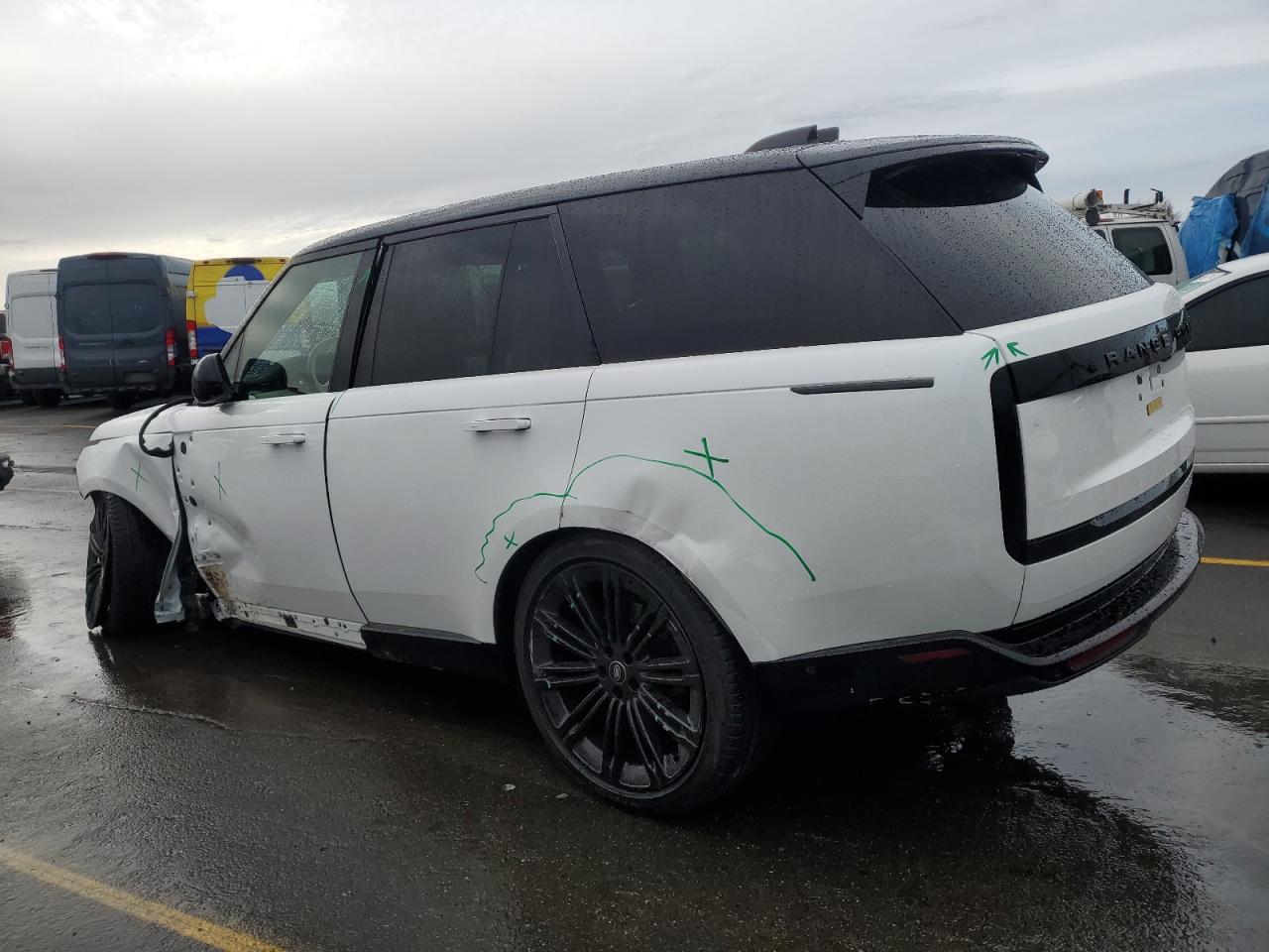 2024 Land Rover Range Rover VIN SALKP9FU7RA211117 Copart auction photo, front end / undercarriage damage thumbnail 2
