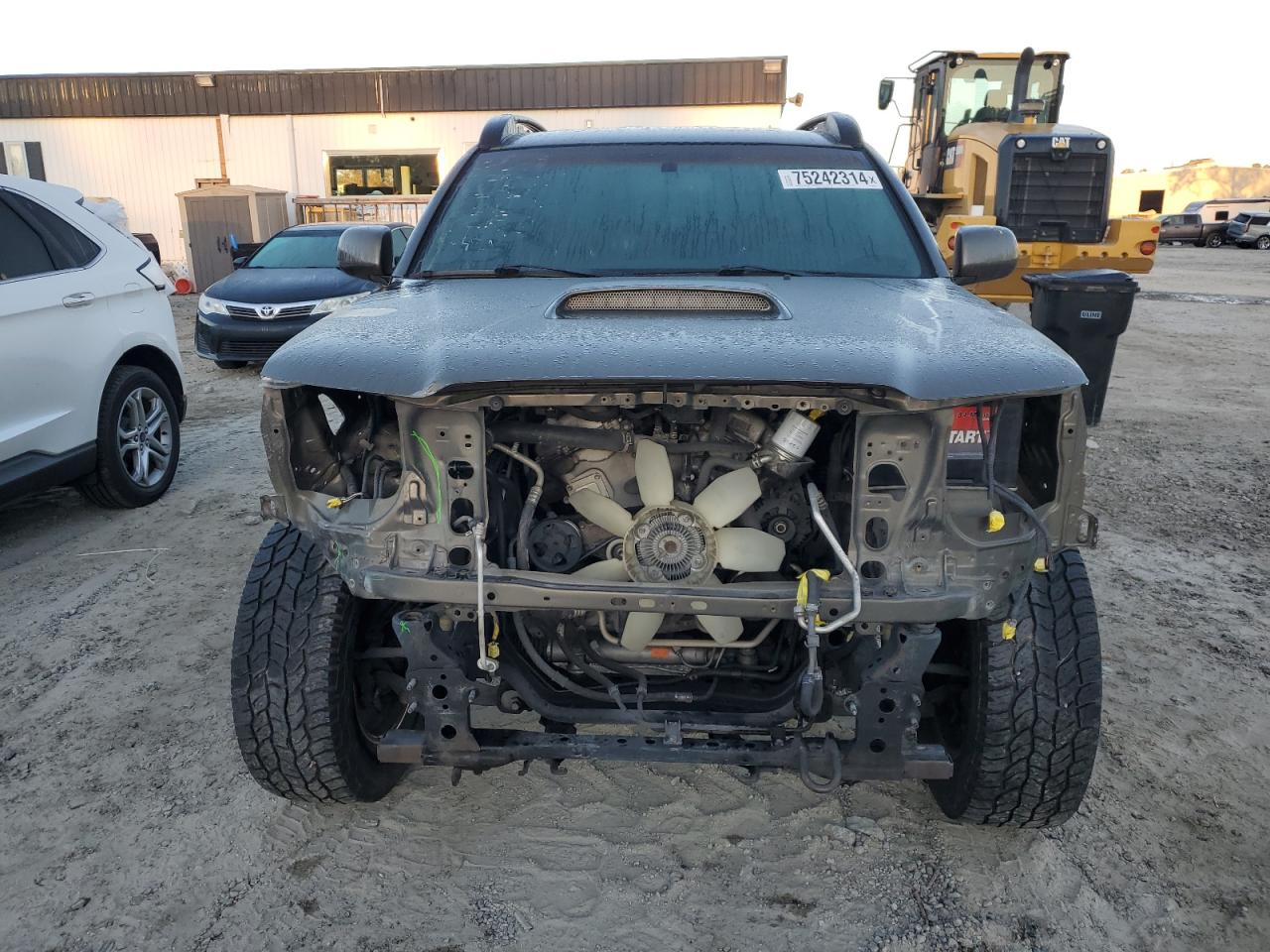 2010 Toyota Tacoma VIN 3TMJU4GN8AM092524 Copart auction photo, front end damage thumbnail 5