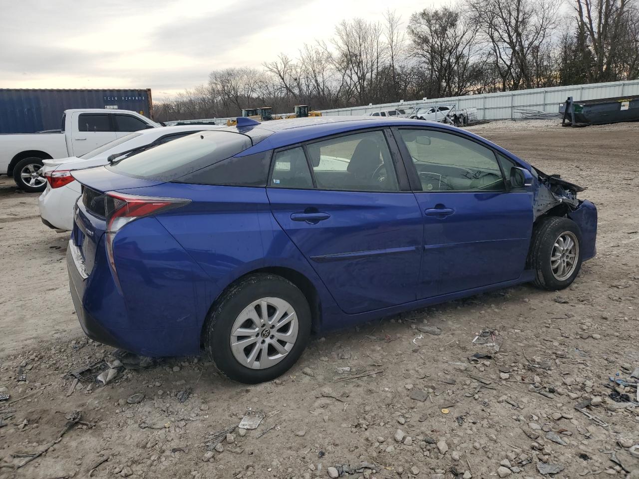 2016 Toyota Prius VIN JTDKBRFU6G3509553 Copart auction photo, front end damage thumbnail 3