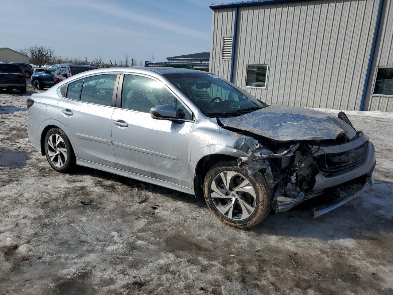 2021 Subaru Legacy VIN 4S3BWAF62M3002930 Copart auction photo, front end damage thumbnail 4