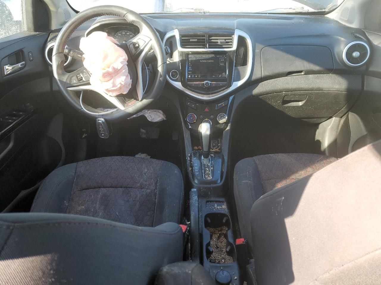 2018 Chevrolet Sonic VIN 1G1JD6SH8J4110389 Copart auction photo, front end / rear end damage thumbnail 8