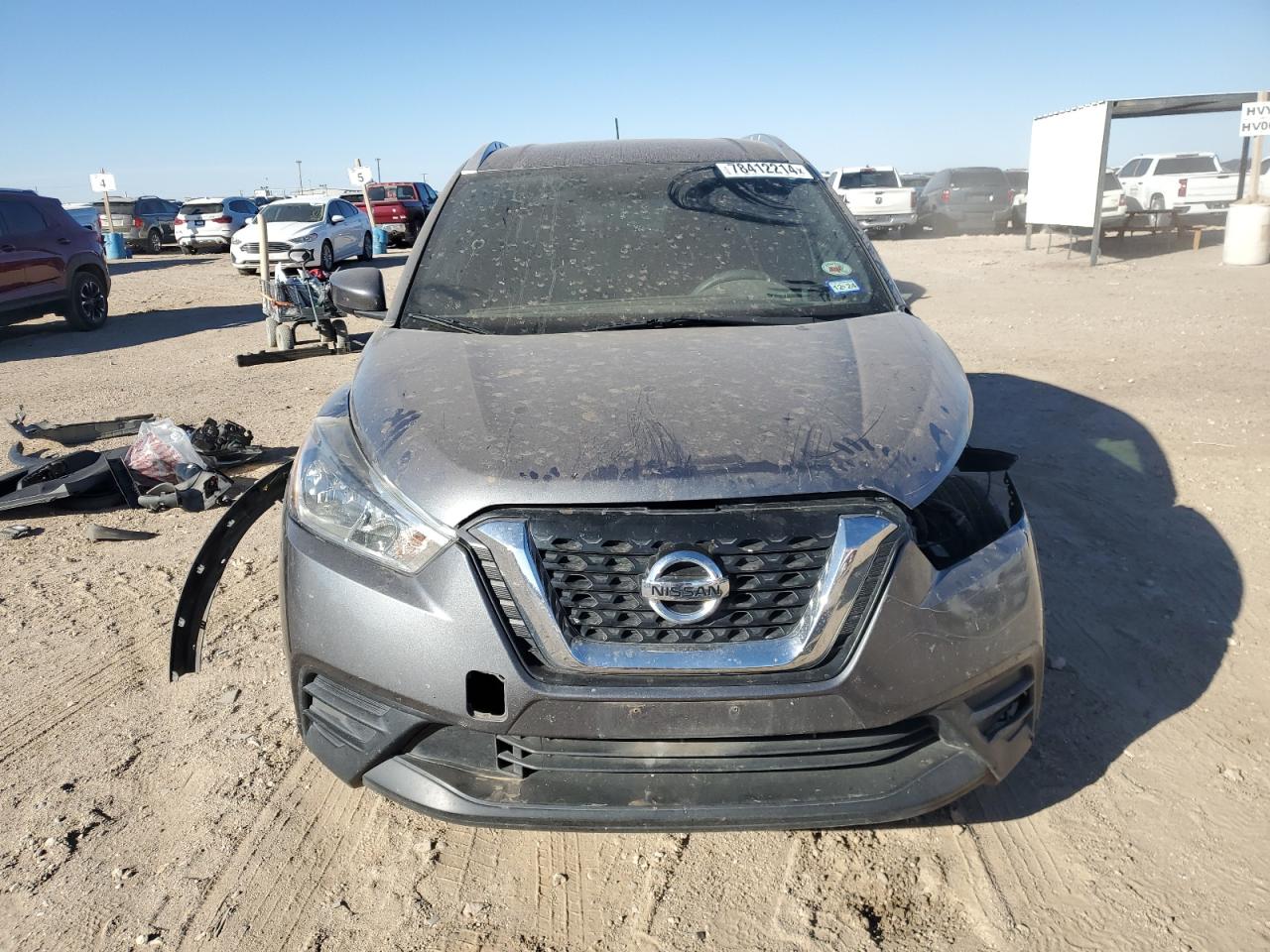 2019 Nissan Kicks VIN 3N1CP5CU5KL511779 Copart auction photo, undercarriage / front end damage thumbnail 5