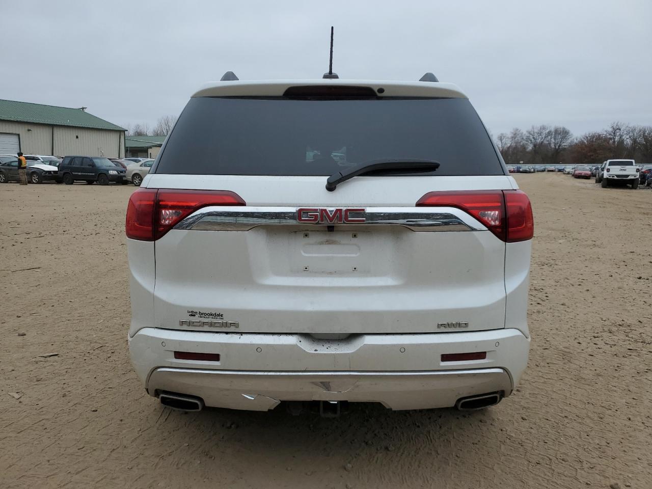 2017 GMC Acadia VIN 1GKKNXLS7HZ231523 Copart auction photo, front end damage thumbnail 6