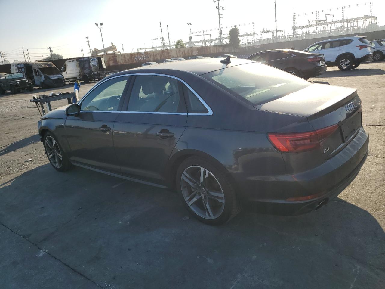 2017 Audi A4 VIN WAULNAF44HN044030 Copart auction photo, front end damage thumbnail 2