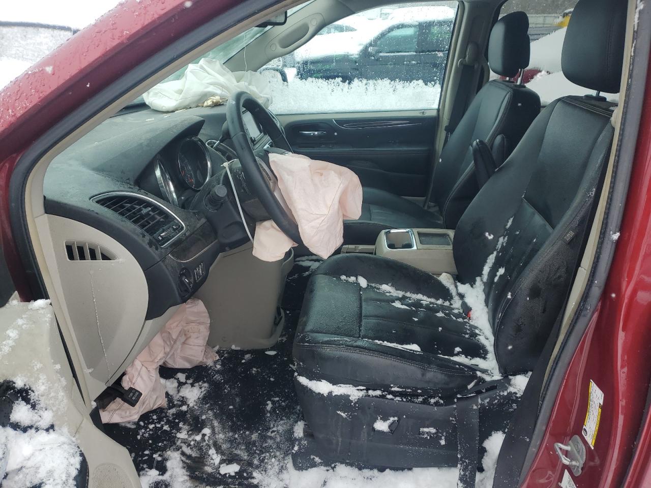 2014 Chrysler Town & Country VIN 2C4RC1BG5ER138869 Copart auction photo, front end / rear end damage thumbnail 7