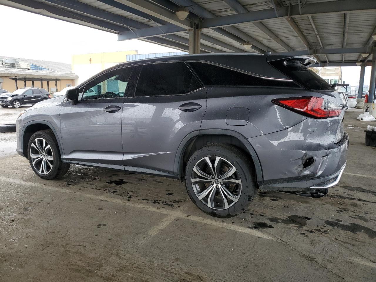 2018 Lexus RX VIN JTJGZKCA4J2005886 Copart auction photo, rear end / side damage thumbnail 2