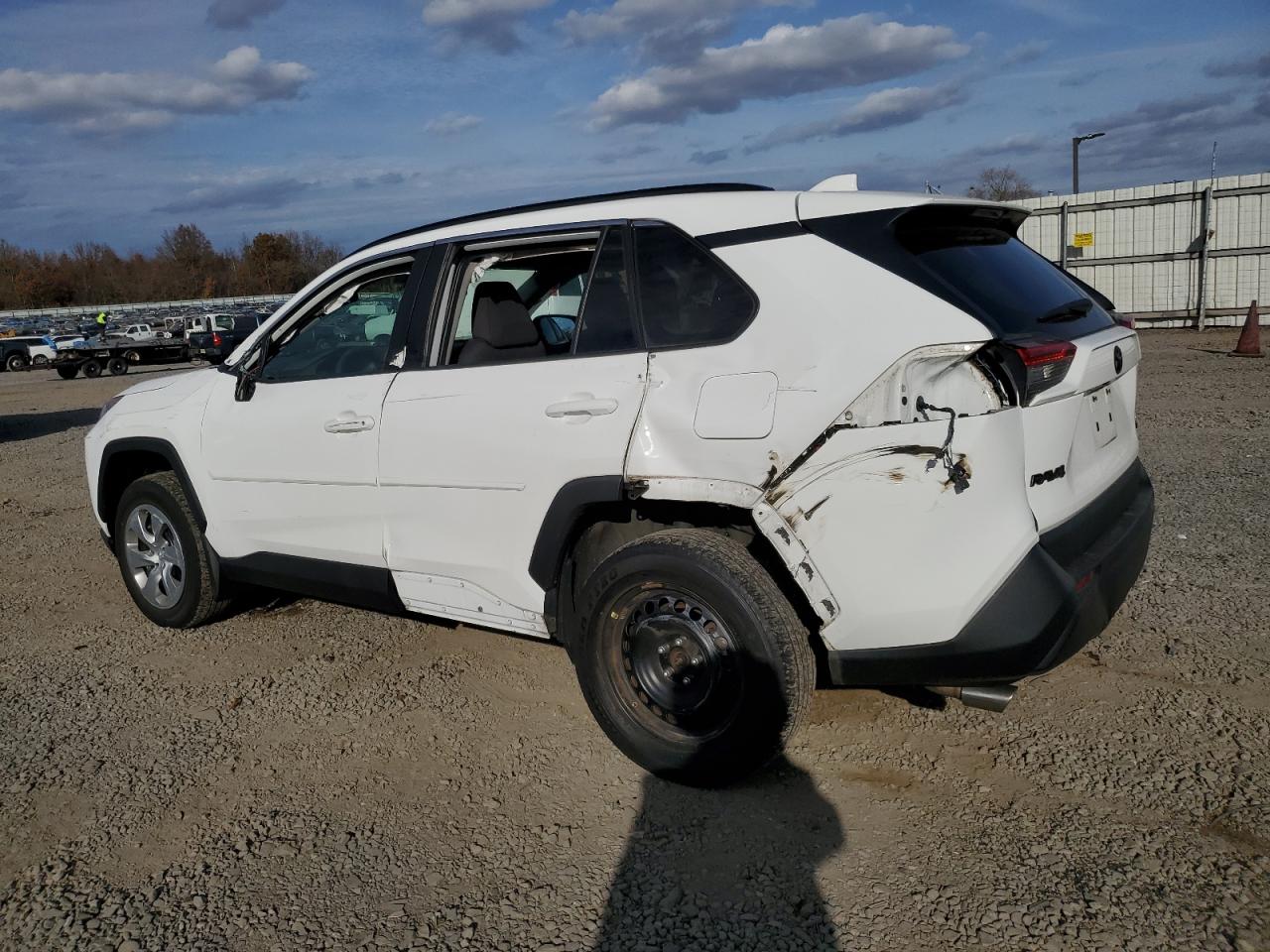 2021 Toyota RAV 4 VIN 2T3F1RFV4MC219142 Copart auction photo, side / rear end damage thumbnail 2