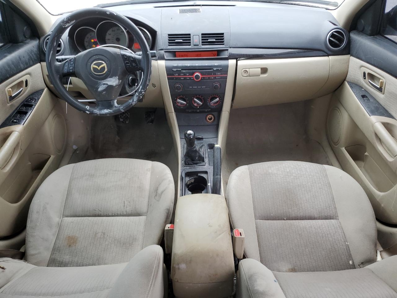 2008 Mazda 3 VIN JM1BK32F781838392 Copart auction photo, mechanical / rear end damage thumbnail 8
