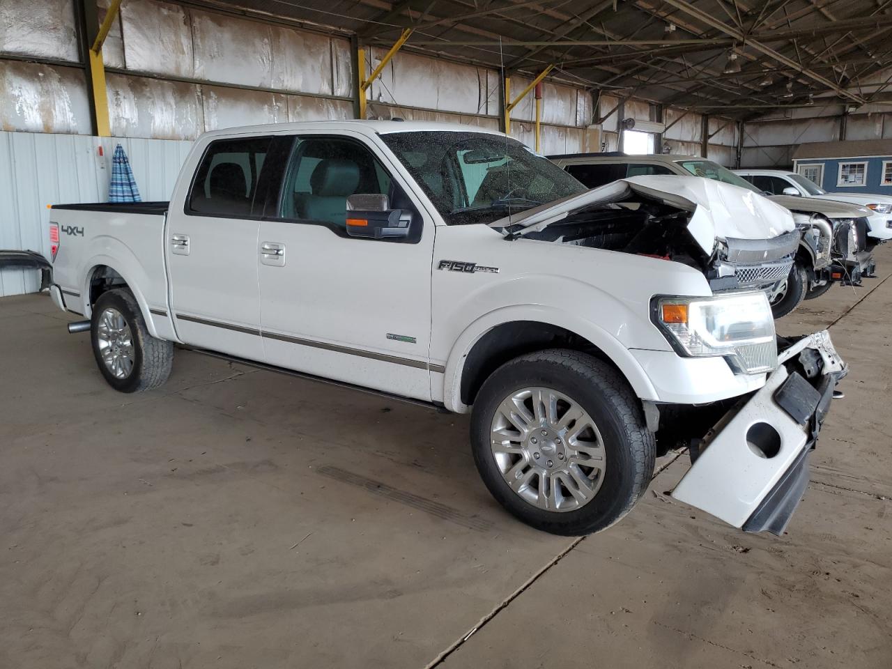 2013 Ford F-150 VIN 1FTFW1ET5DFC35174 Copart auction photo, front end / rear end damage thumbnail 4