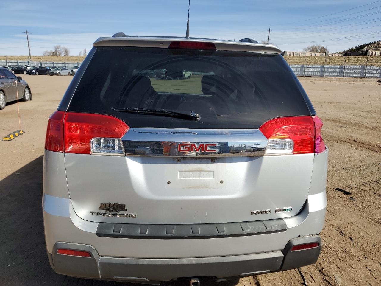 2012 GMC Terrain VIN 2GKFLVEK2C6246007 Copart auction photo, rear end / side damage thumbnail 6