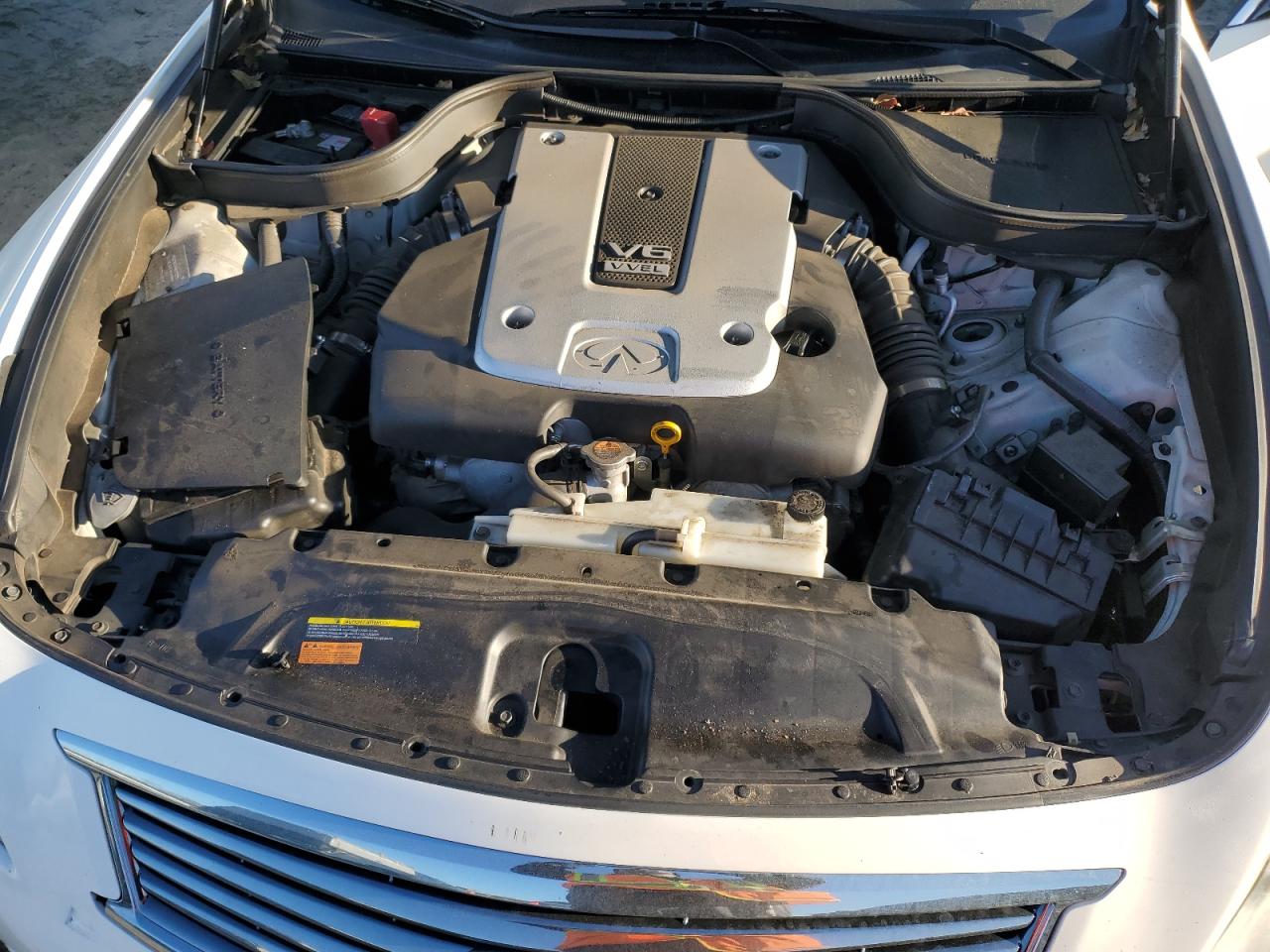 2010 Infiniti G VIN JN1CV6AP6AM204263 Copart auction photo, front end damage thumbnail 11