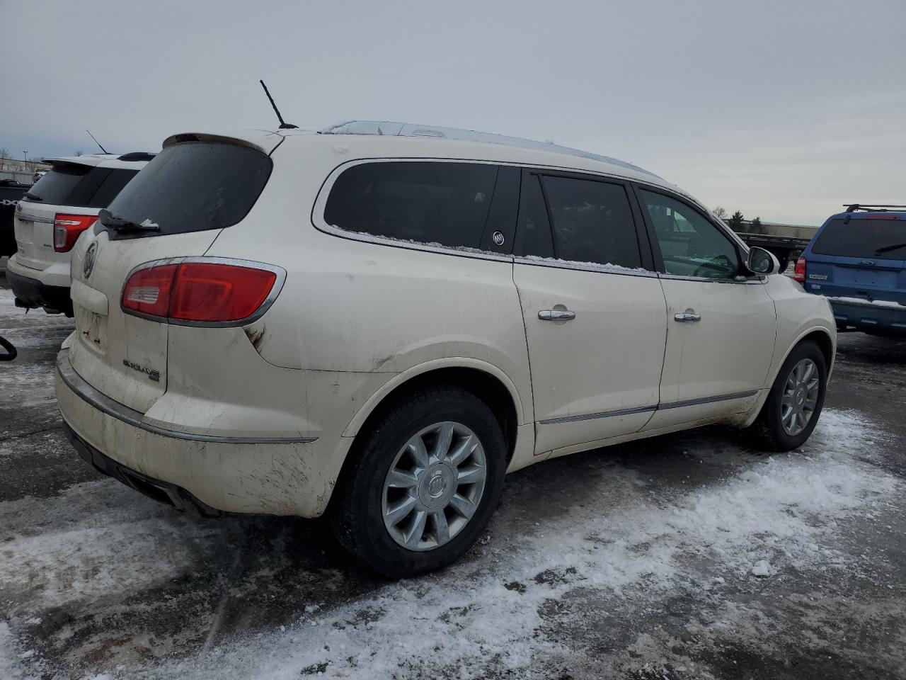 2014 Buick Enclave VIN 5GAKVCKD8EJ252478 Copart auction photo, front end damage thumbnail 3