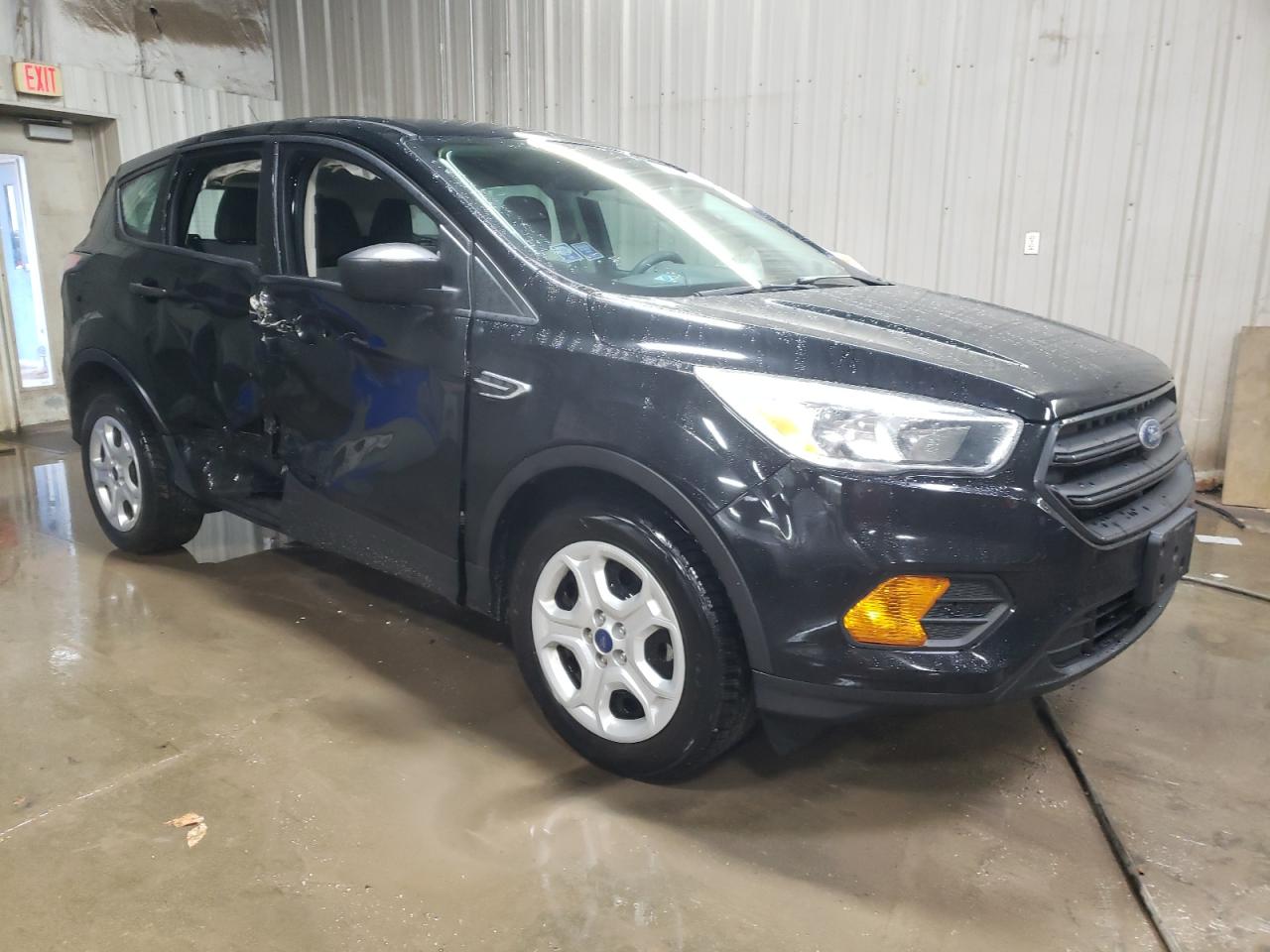 2017 Ford Escape VIN 1FMCU0F71HUB50303 Copart auction photo, side / rear end damage thumbnail 4