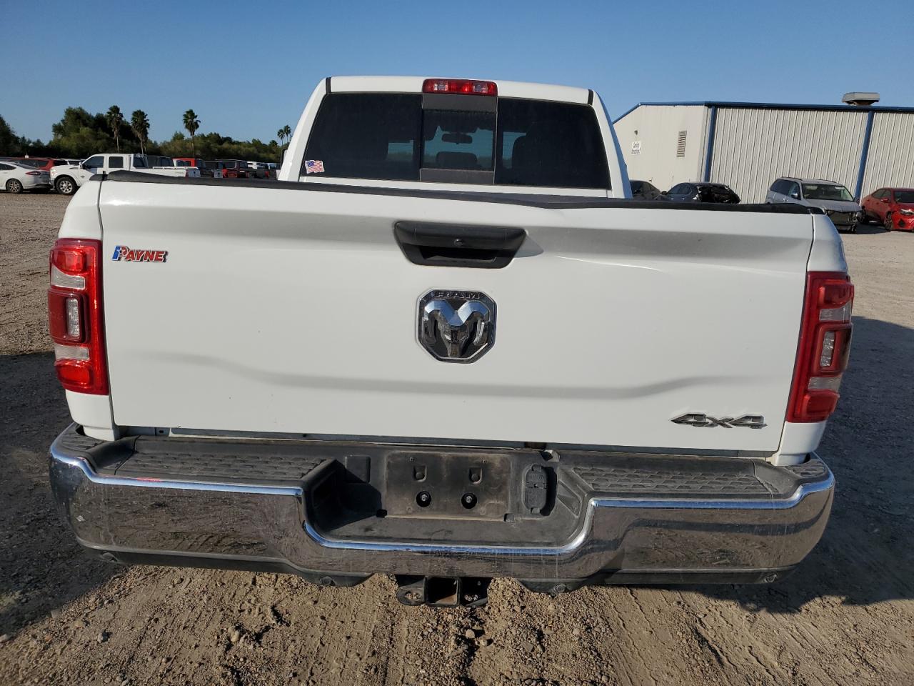 2023 RAM 2500 VIN 3C6UR5CL7PG566941 Copart auction photo, front end / minor dent/scratches damage thumbnail 6