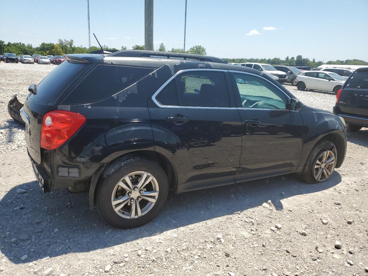 2014 Chevrolet Equinox VIN 2GNFLFEK3E6208457 Copart auction photo, rear end / side damage thumbnail 3