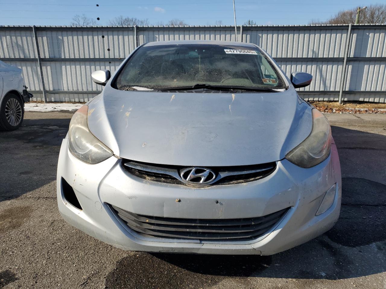 2013 Hyundai Elantra VIN 5NPDH4AE5DH300668 Copart auction photo, minor dent/scratches damage thumbnail 5