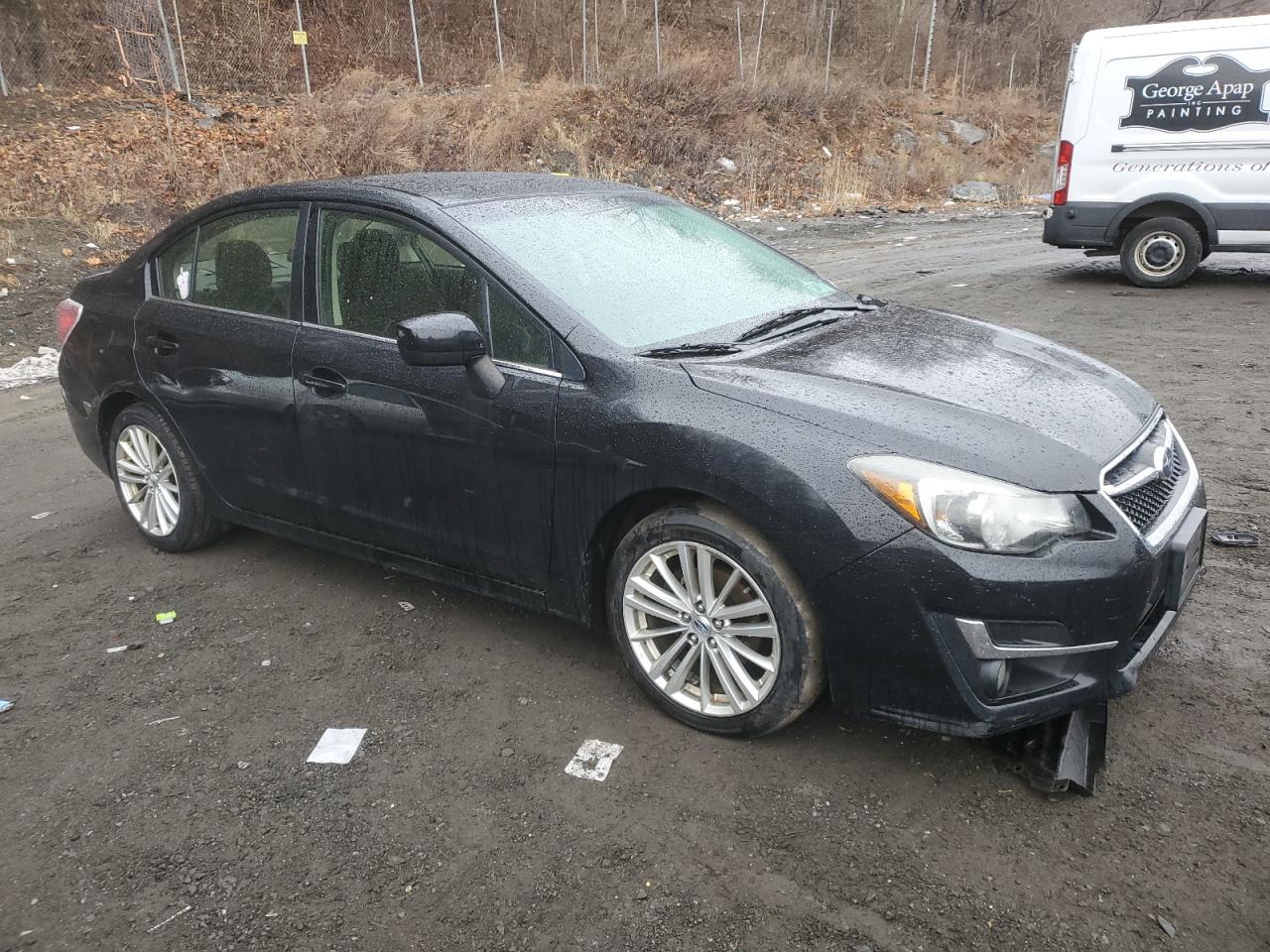 2016 Subaru Impreza VIN JF1GJAF65GH010313 Copart auction photo, front end / minor dent/scratches damage thumbnail 4
