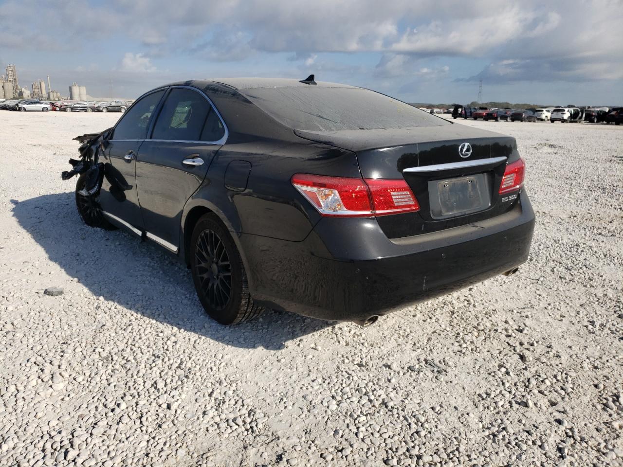 2011 Lexus ES VIN JTHBK1EG9B2428394 Copart auction photo, front end / undercarriage damage thumbnail 3