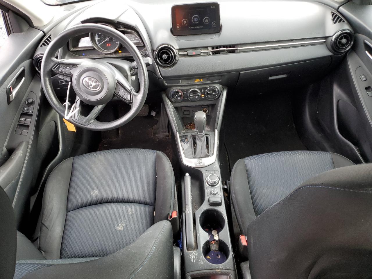 2019 Toyota Yaris VIN 3MYDLBYVXKY526876 Copart auction photo, rear end damage thumbnail 8