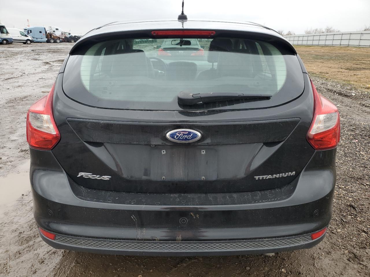 2014 Ford Focus VIN 1FADP3N28EL198508 Copart auction photo, rear end / side damage thumbnail 6