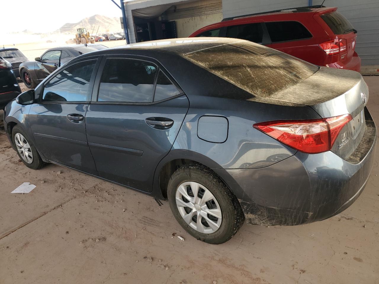 2017 Toyota Corolla VIN 2T1BURHE8HC868802 Copart auction photo, front end / rear end damage thumbnail 2