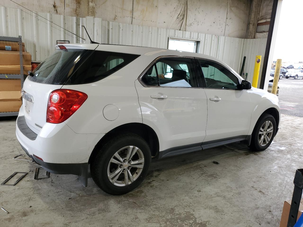 2014 Chevrolet Equinox VIN 1GNALAEK0EZ106552 Copart auction photo, front end / side damage thumbnail 3