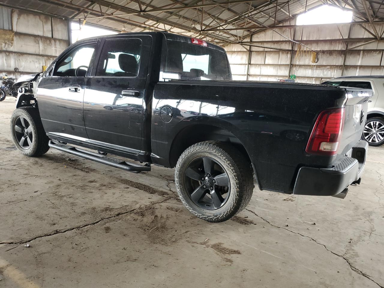 2014 RAM 1500 VIN 1C6RR7KT1ES244191 Copart auction photo, front end damage thumbnail 2