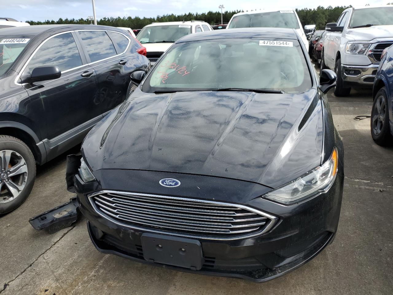 2017 Ford Fusion VIN 3FA6P0H79HR164128 Copart auction photo, front end damage thumbnail 5