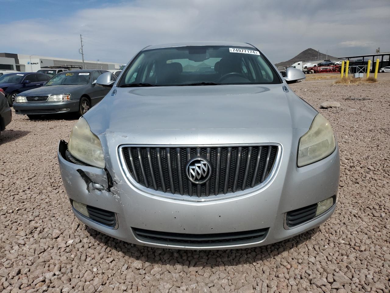2013 Buick Regal VIN 2G4GS5ER8D9141614 Copart auction photo, front end damage thumbnail 5