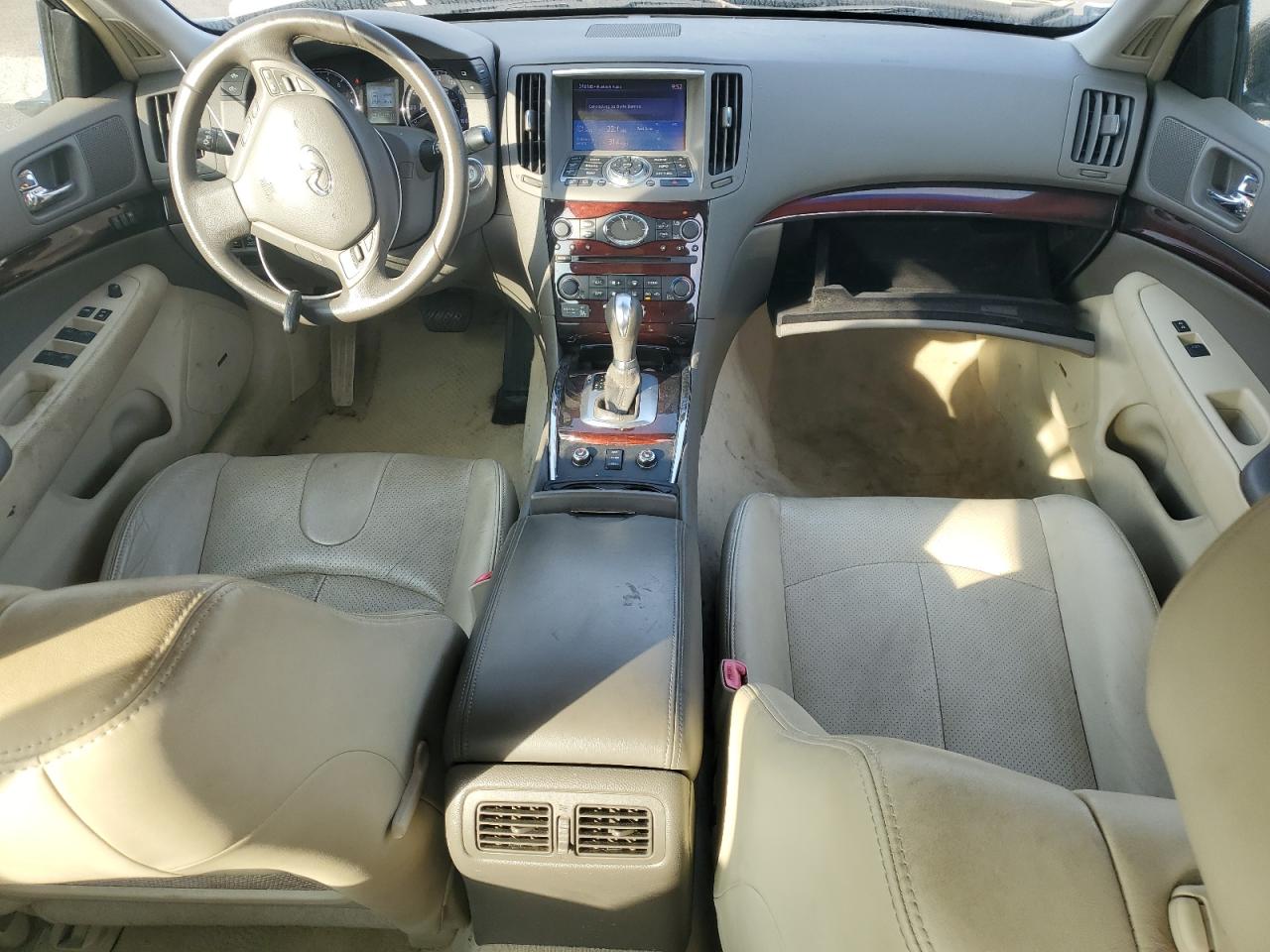 2013 Infiniti G VIN JN1CV6AR5DM755032 Copart auction photo, front end damage thumbnail 8