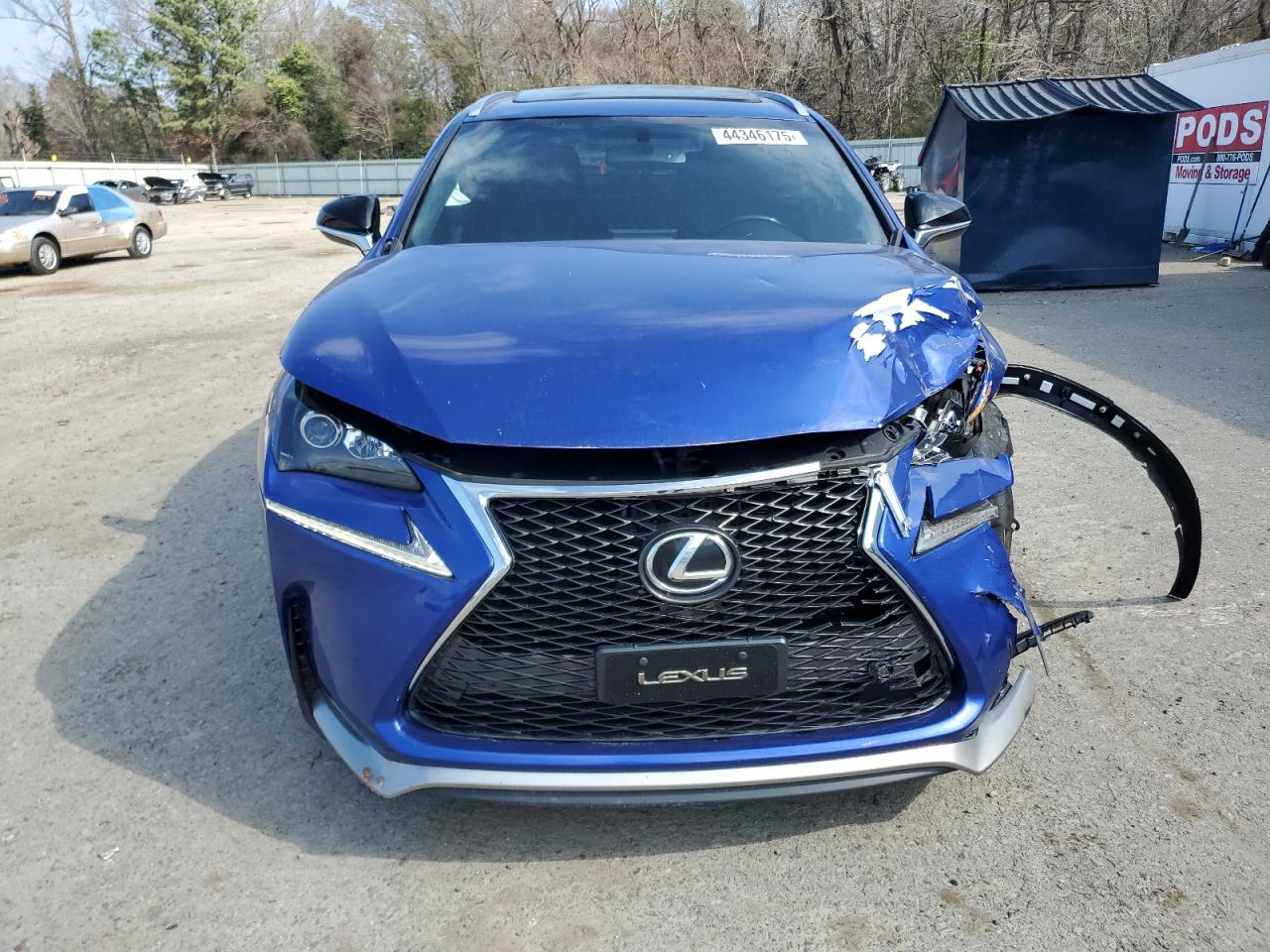 2015 Lexus NX VIN JTJYARBZ8F2018420 Copart auction photo, front end / minor dent/scratches damage thumbnail 5