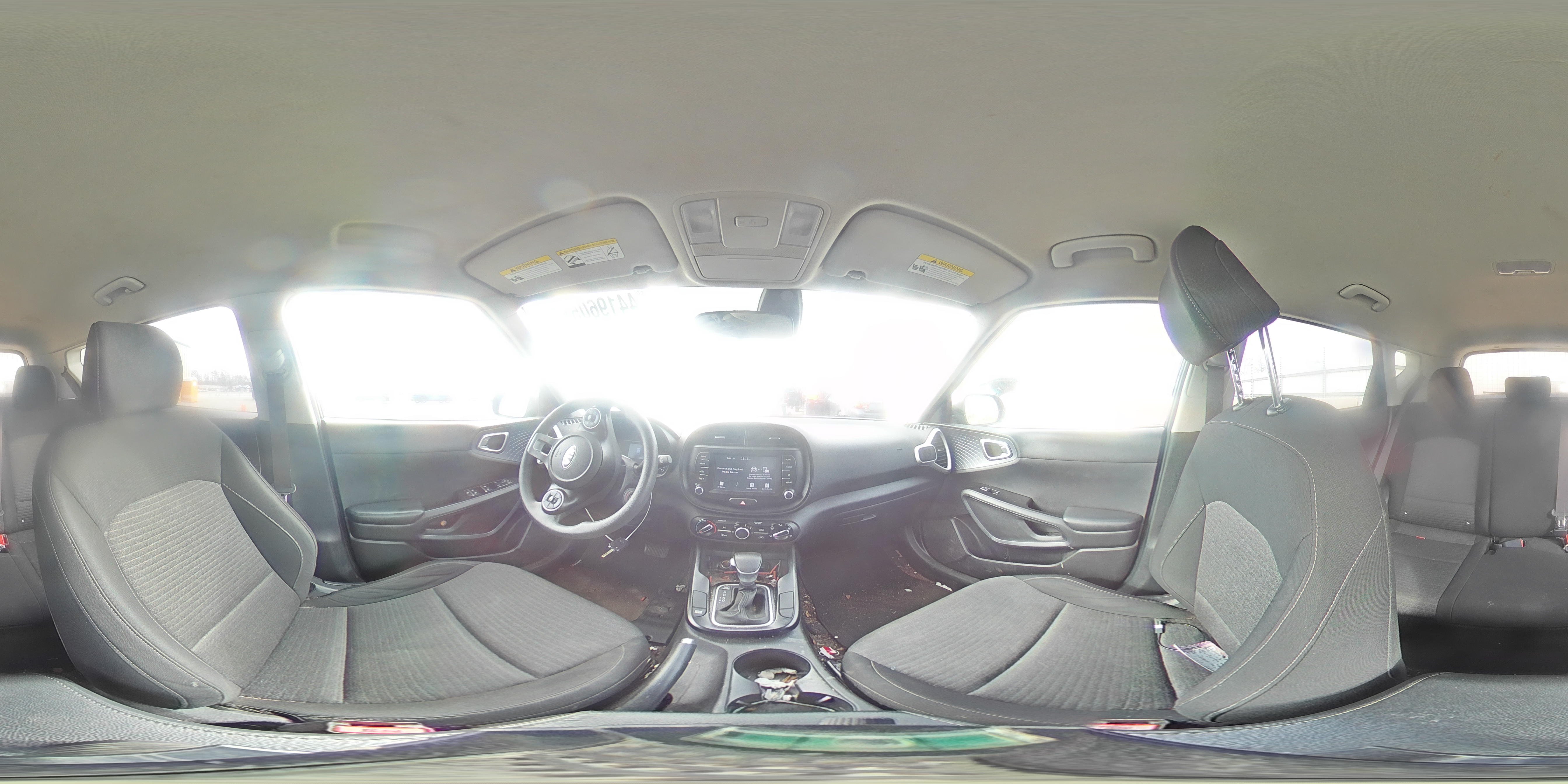 2020 KIA Soul VIN KNDJ23AU5L7037686 Copart auction photo, rear end damage thumbnail 12