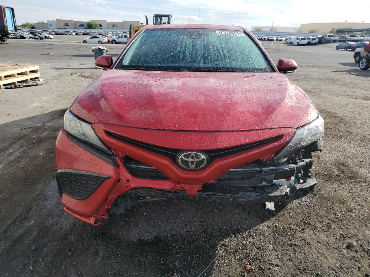 2022 Toyota Camry VIN 4T1G11AK9NU040669 Copart auction photo, front end damage thumbnail 5