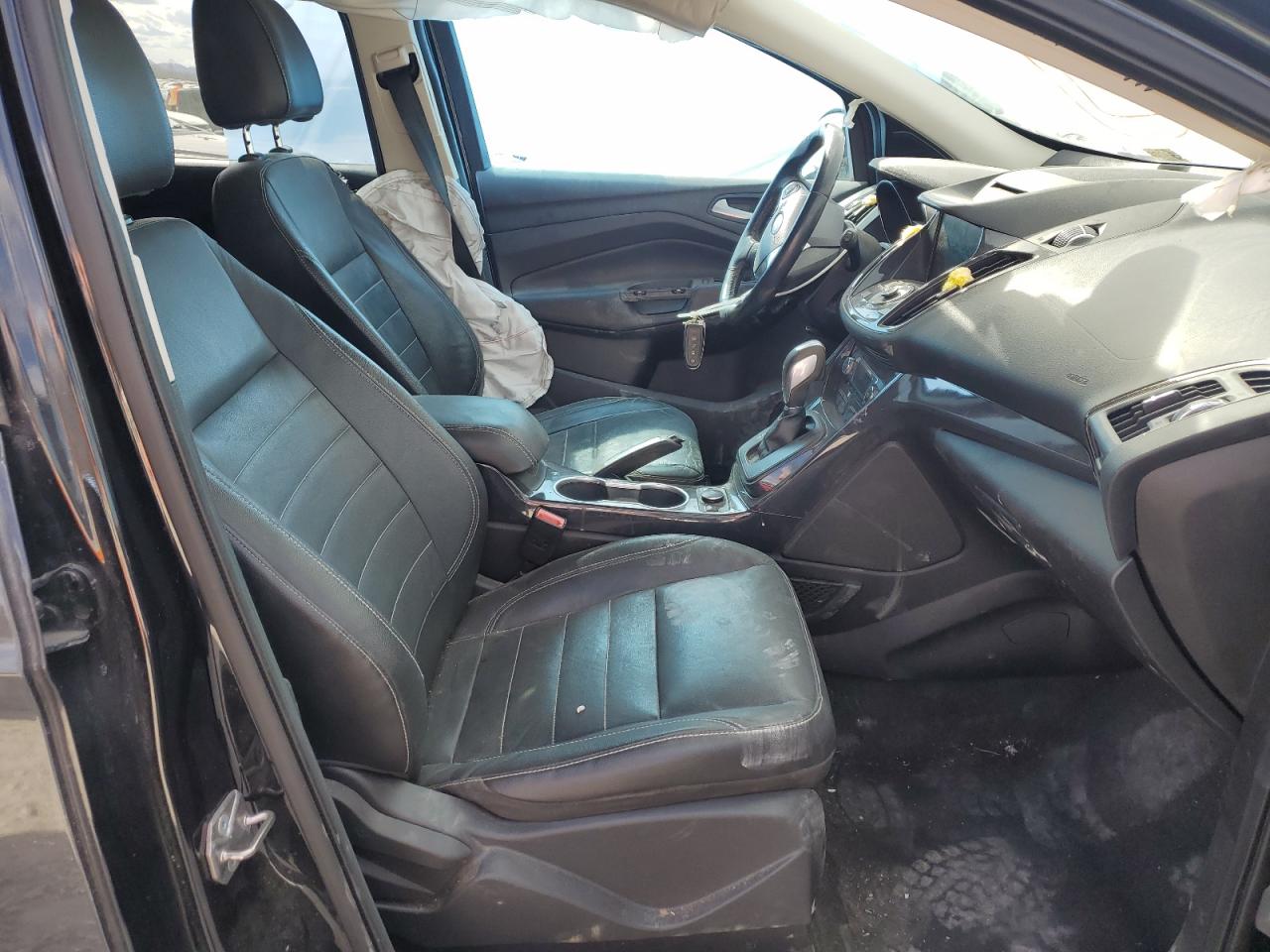 2014 Ford Escape VIN 1FMCU9J9XEUD85226 Copart auction photo, side damage thumbnail 7