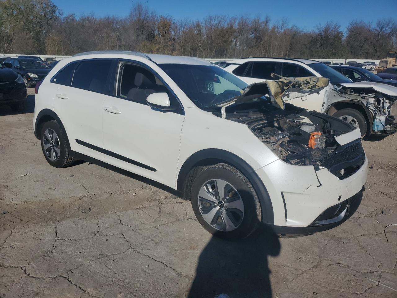 2019 KIA Niro VIN KNDCB3LC2K5251381 Copart auction photo, front end / minor dent/scratches damage thumbnail 4