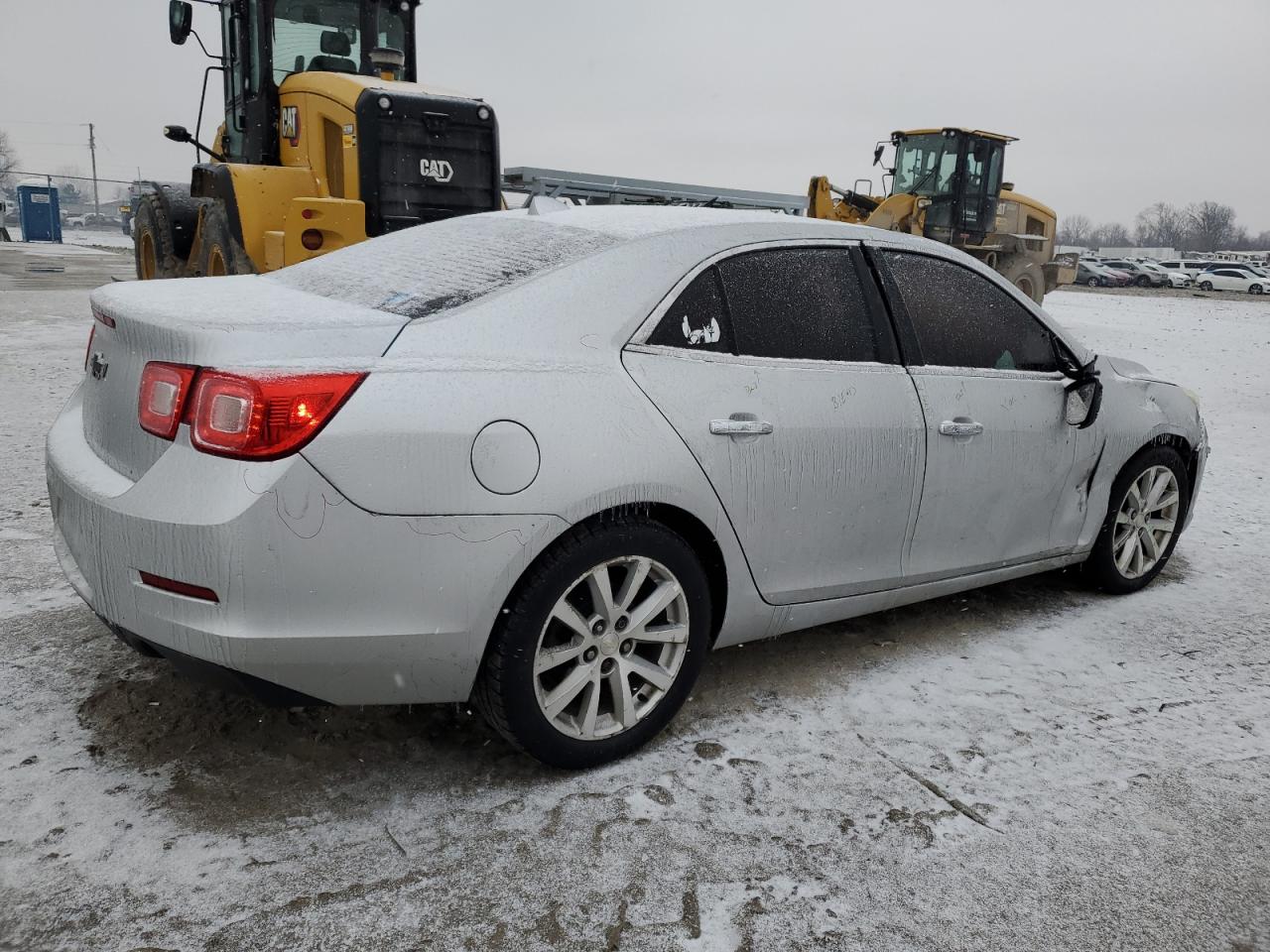 2014 Chevrolet Malibu VIN 1G11H5SL0EF298421 Copart auction photo, front end / side damage thumbnail 3