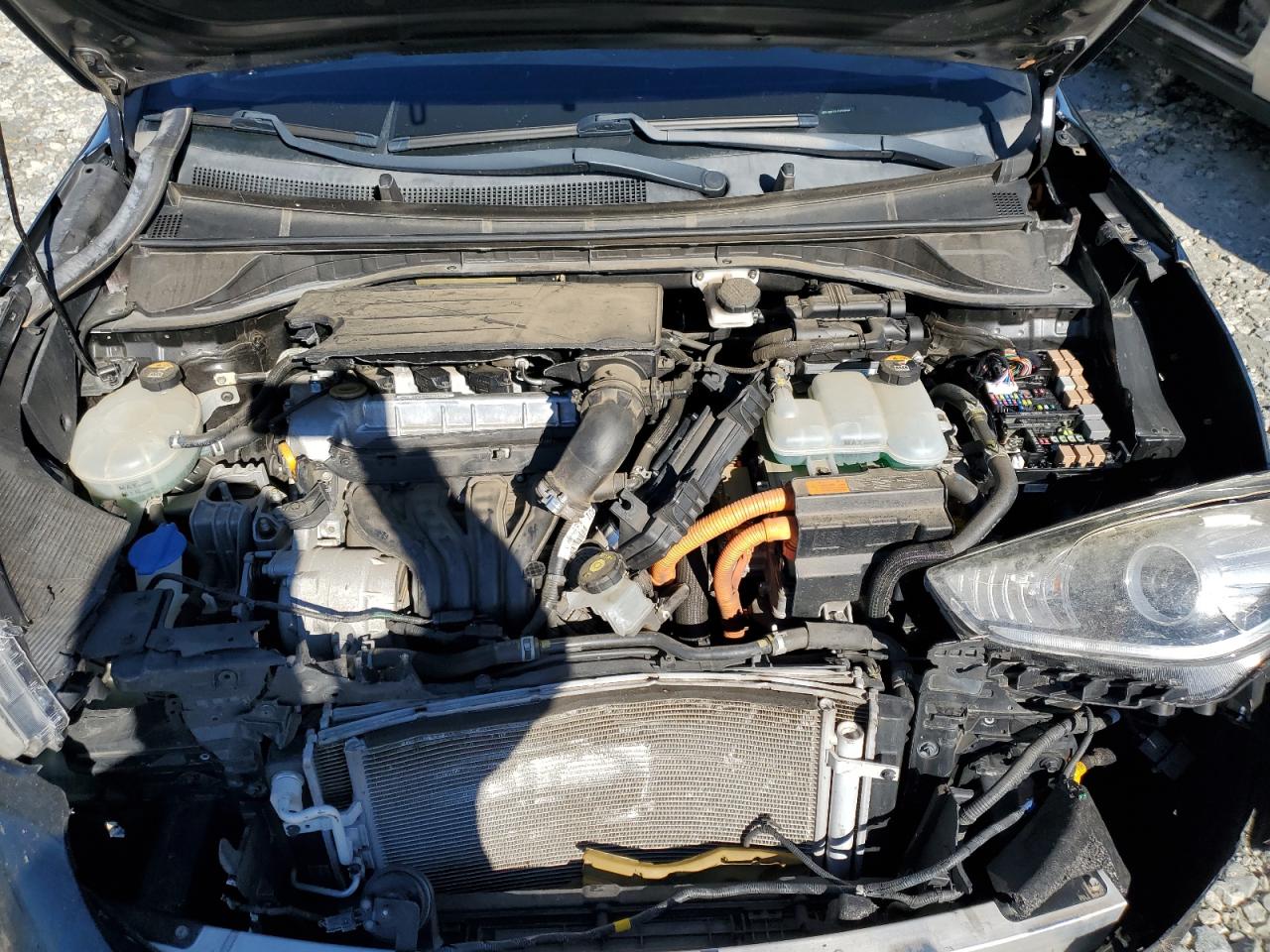 2018 KIA Niro VIN KNDCC3LC0J5110546 Copart auction photo, front end damage thumbnail 12