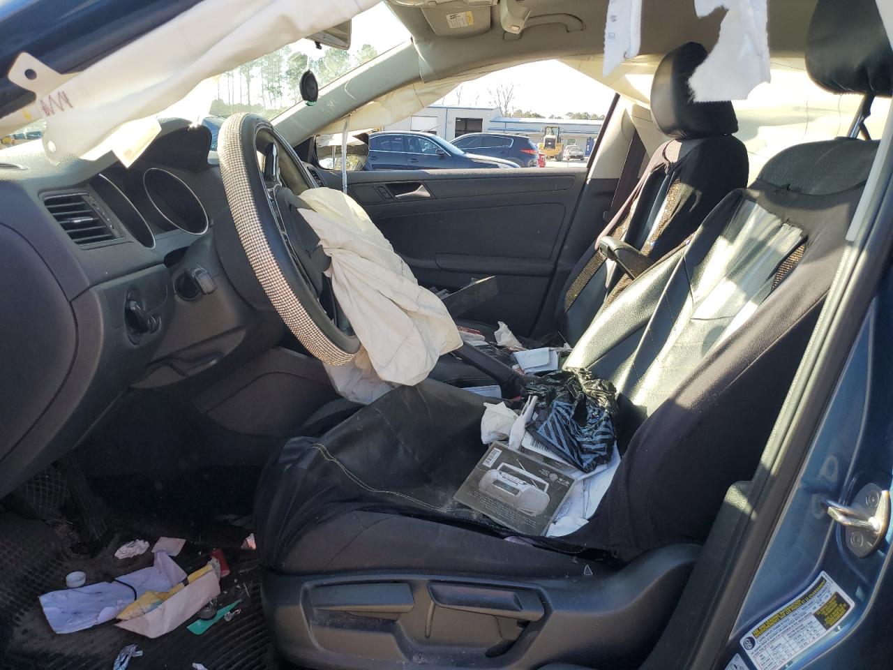 2016 Volkswagen Jetta VIN 3VW267AJ6GM414766 Copart auction photo, front end / rear end damage thumbnail 7