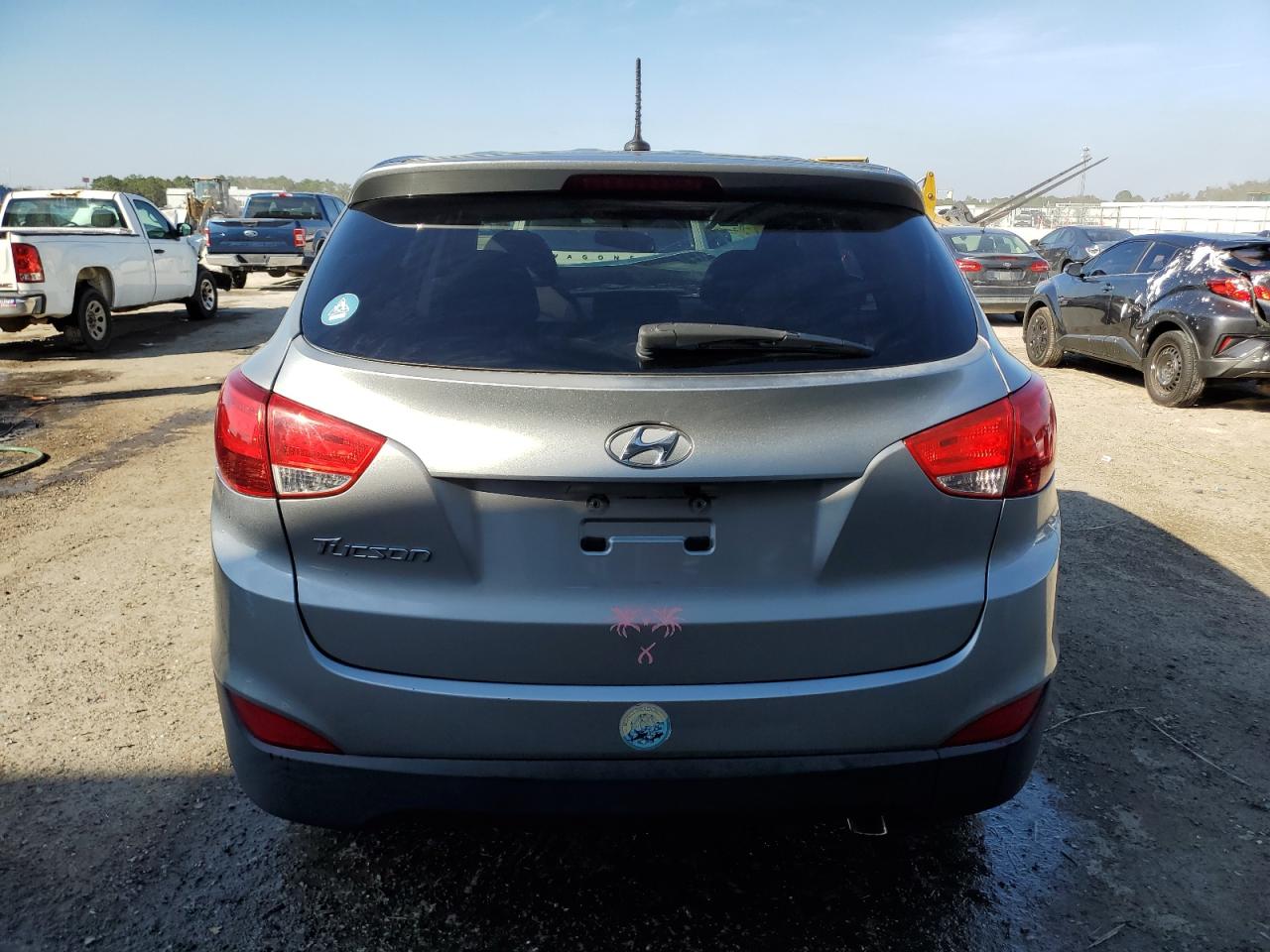 2015 Hyundai Tucson VIN KM8JT3AF5FU025859 Copart auction photo, front end damage thumbnail 6