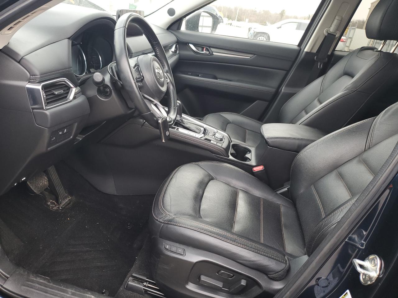 2021 Mazda CX-5 VIN JM3KFBDM9M1340108 Copart auction photo, rear end / top/roof damage thumbnail 7