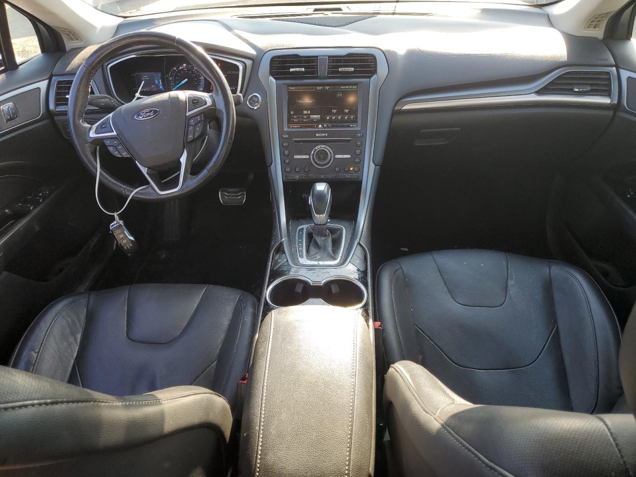 2016 Ford Fusion VIN 3FA6P0SU2GR310415 Copart auction photo, rear end damage thumbnail 8