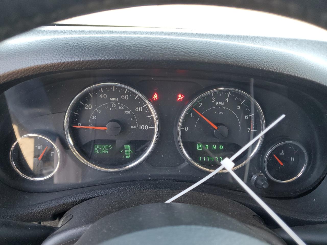 2014 Jeep Wrangler VIN 1C4BJWDG8EL257610 Copart auction photo, front end damage thumbnail 9