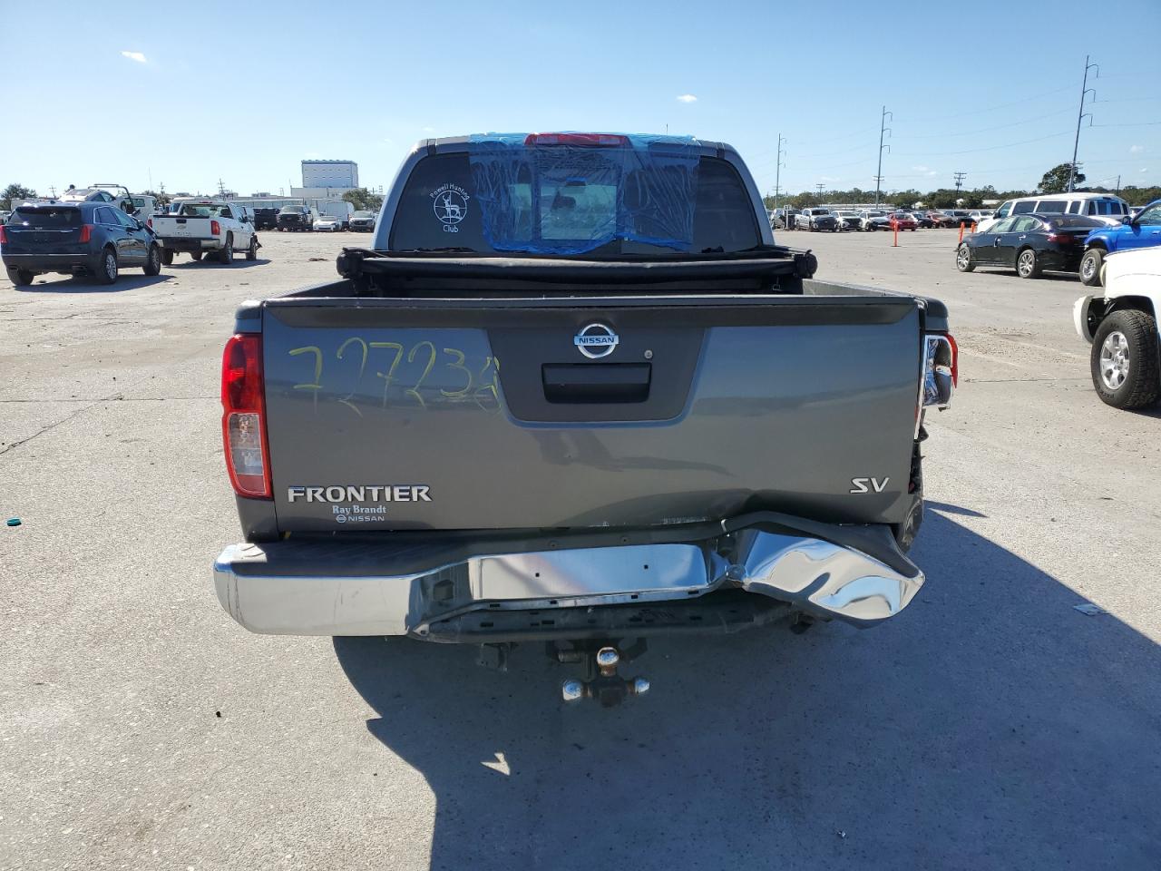 2020 Nissan Navara (Frontier) VIN 1N6ED0EA6LN727238 Copart auction photo, all over damage thumbnail 6