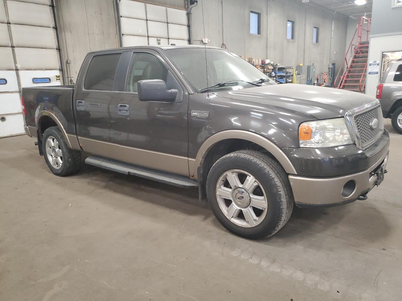2006 Ford F-150 VIN 1FTPW14536FA21892 Copart auction photo, mechanical damage thumbnail 4