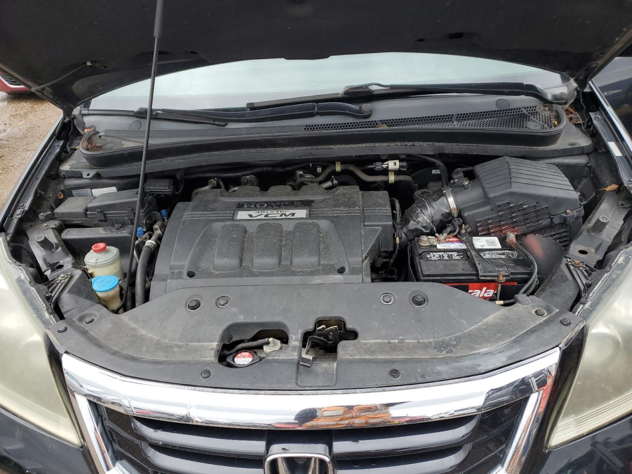 2008 Honda Odyssey VIN 5FNRL38918B116405 Copart auction photo, rear end / side damage thumbnail 11
