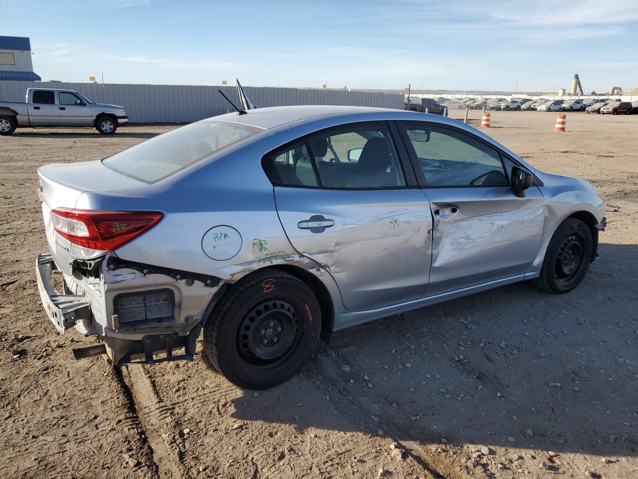 2019 Subaru Impreza VIN 4S3GKAA65K3622483 Copart auction photo, all over damage thumbnail 3