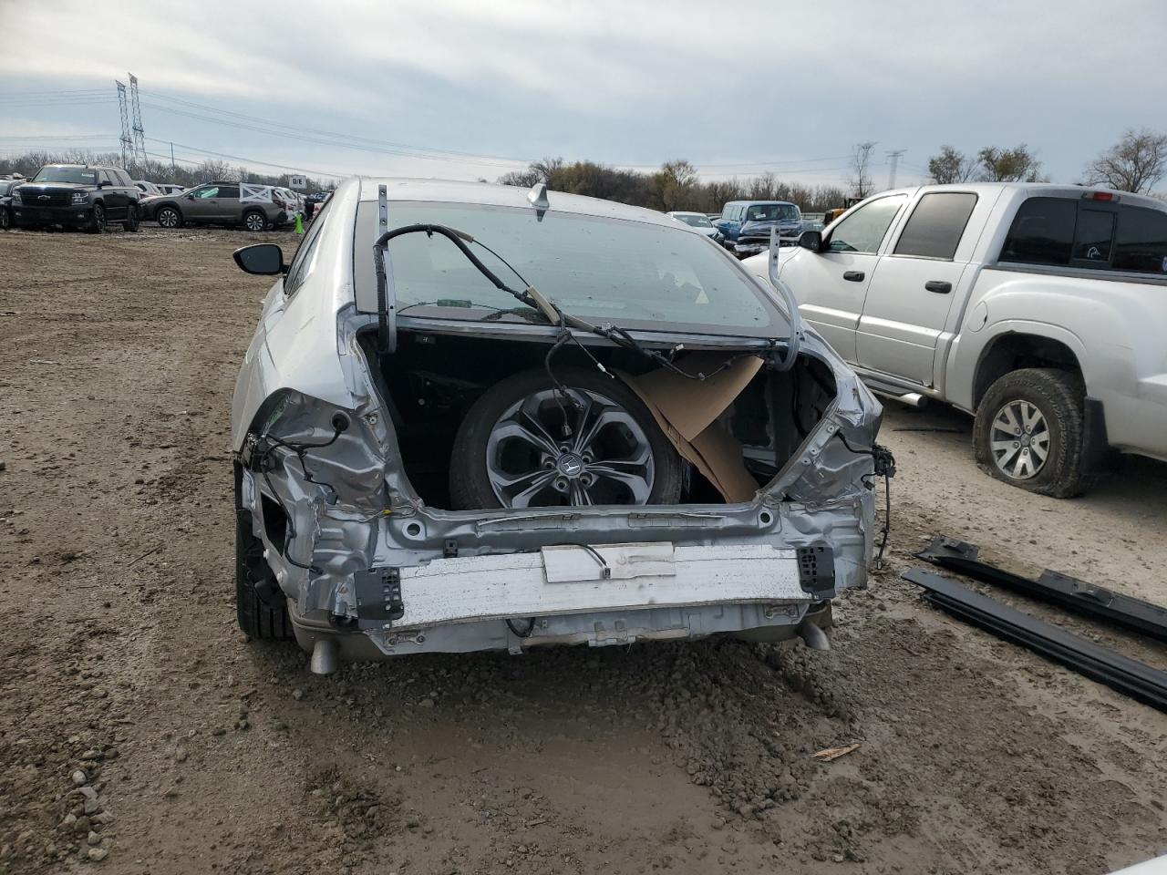 2023 Honda Accord VIN 1HGCY1F31PA001628 Copart auction photo, rear end damage thumbnail 6