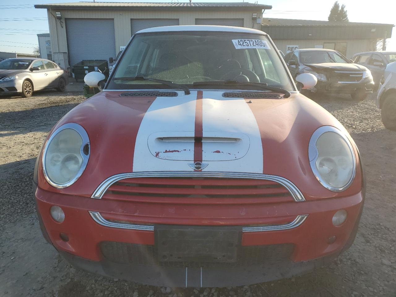 2003 MINI Cooper VIN WMWRE33433TD64067 Copart auction photo, side damage thumbnail 5