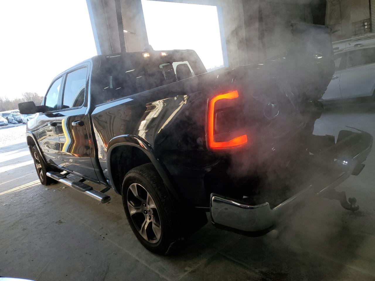 2019 RAM 1500 VIN 1C6SRFJT0KN505950 Copart auction photo, rear end damage thumbnail 2